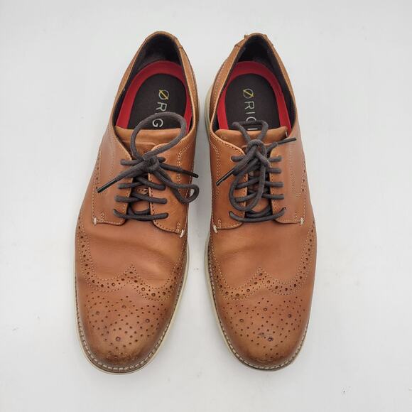 Cole Haan Men\'s Originalgrand Energy Merid SW British Tan Full Leather Sz 11.5 main image 8